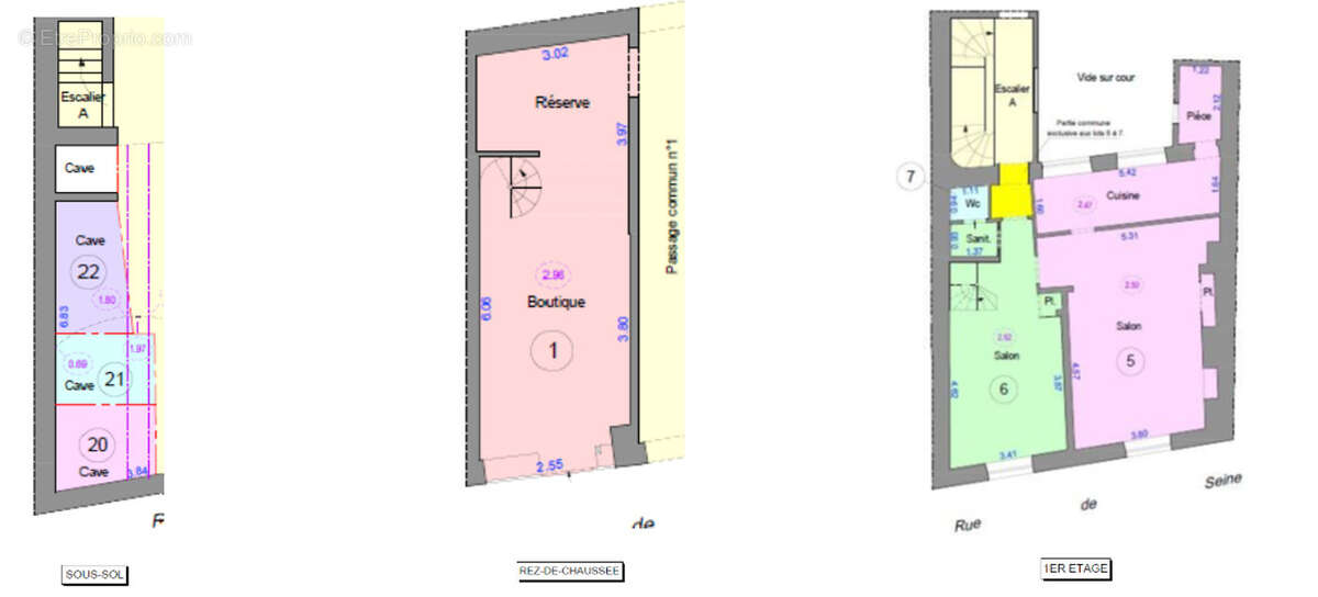 Commerce à PARIS-6E
