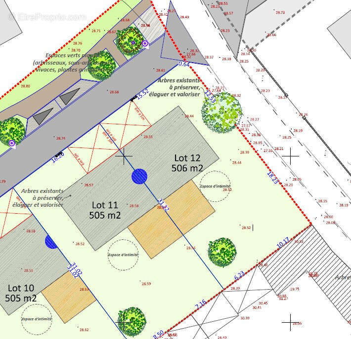 Terrain à THOUARE-SUR-LOIRE