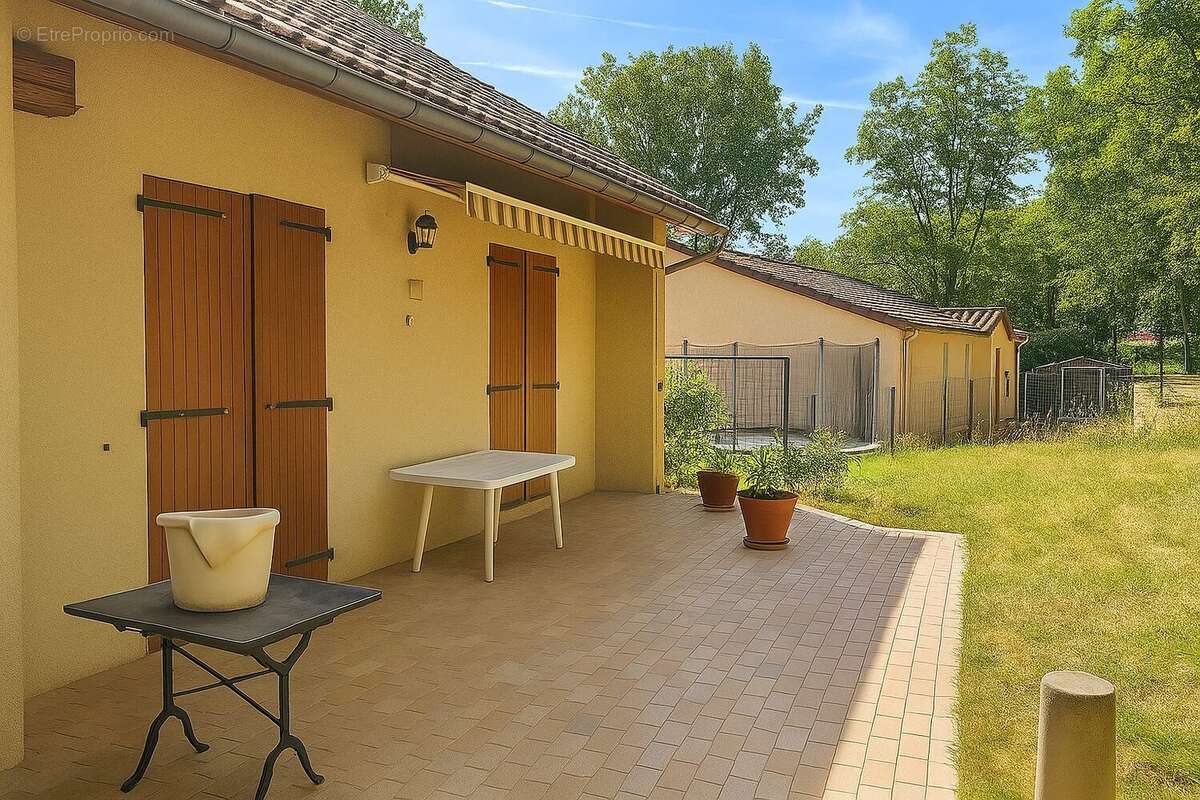 photo après travaux générée avec l&#039;IA  - Maison à FIGEAC