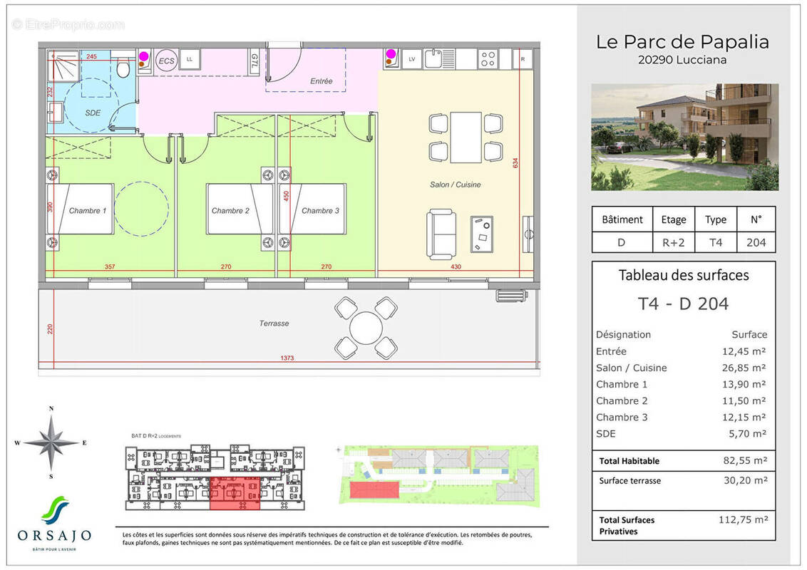Appartement à LUCCIANA