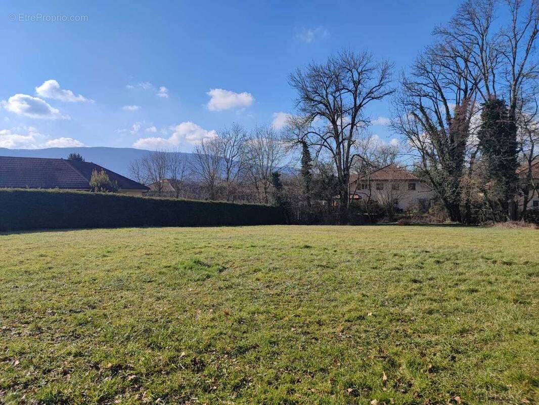 Terrain à JONZIER-EPAGNY