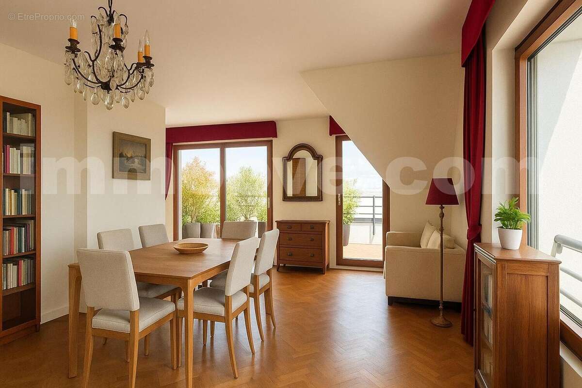 salon_reamenage - Appartement à CHARENTON-LE-PONT