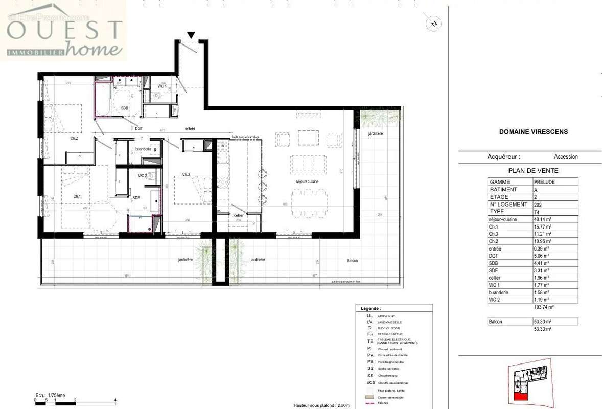 Appartement à ECULLY