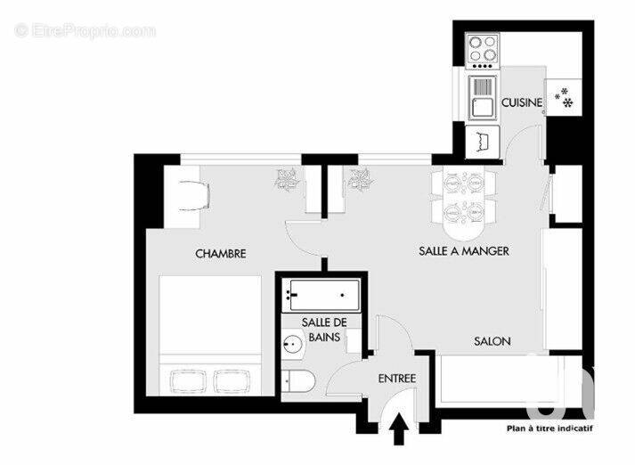 Photo 1 - Appartement à PARIS-19E