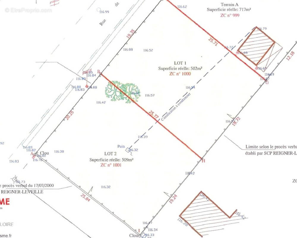 Terrain à SAINT-DENIS-DE-L&#039;HOTEL