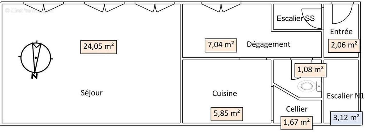 Maison à BOIS-COLOMBES