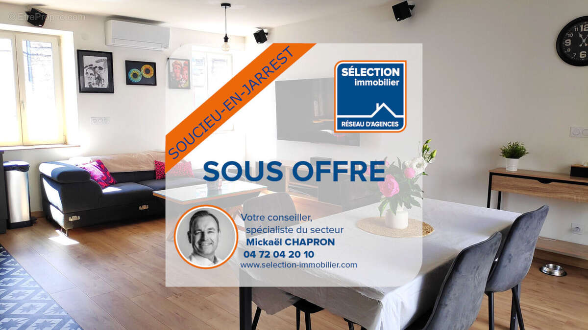 Appartement à SOUCIEU-EN-JARREST