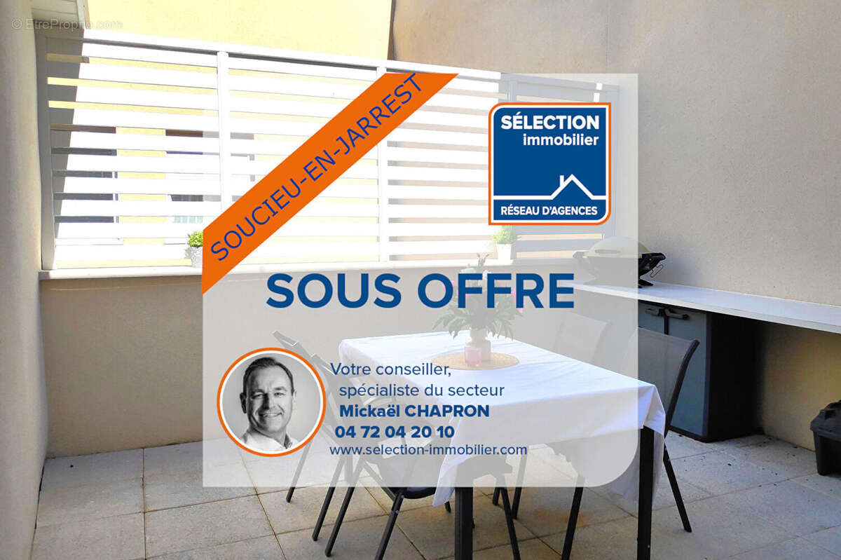 Appartement à SOUCIEU-EN-JARREST