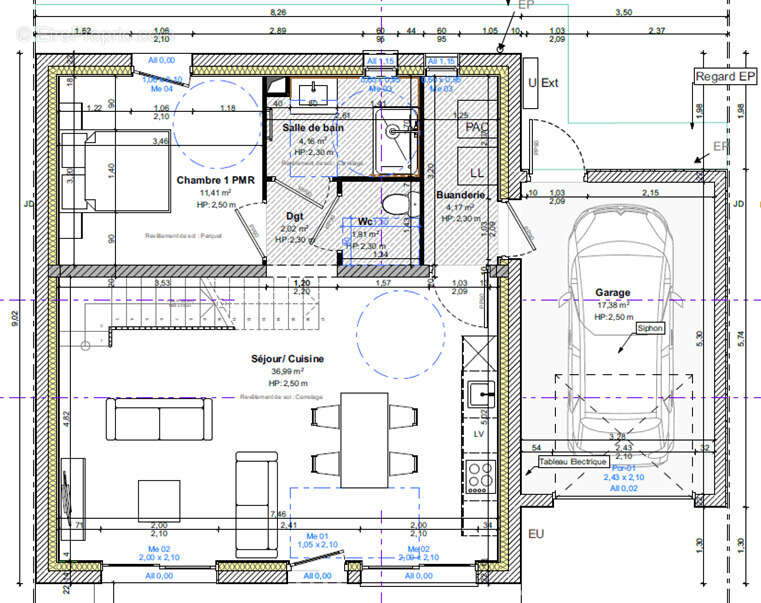 Maison à SAINT-ANDRE-LE-GAZ
