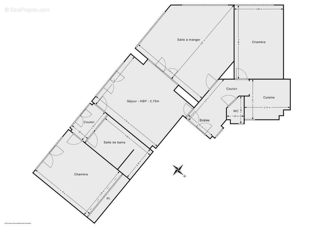 Appartement à PARIS-10E