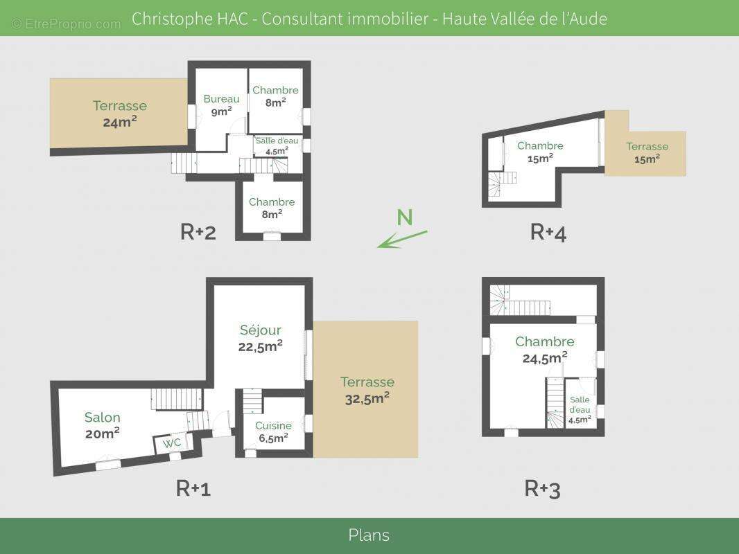 Maison à RENNES-LES-BAINS