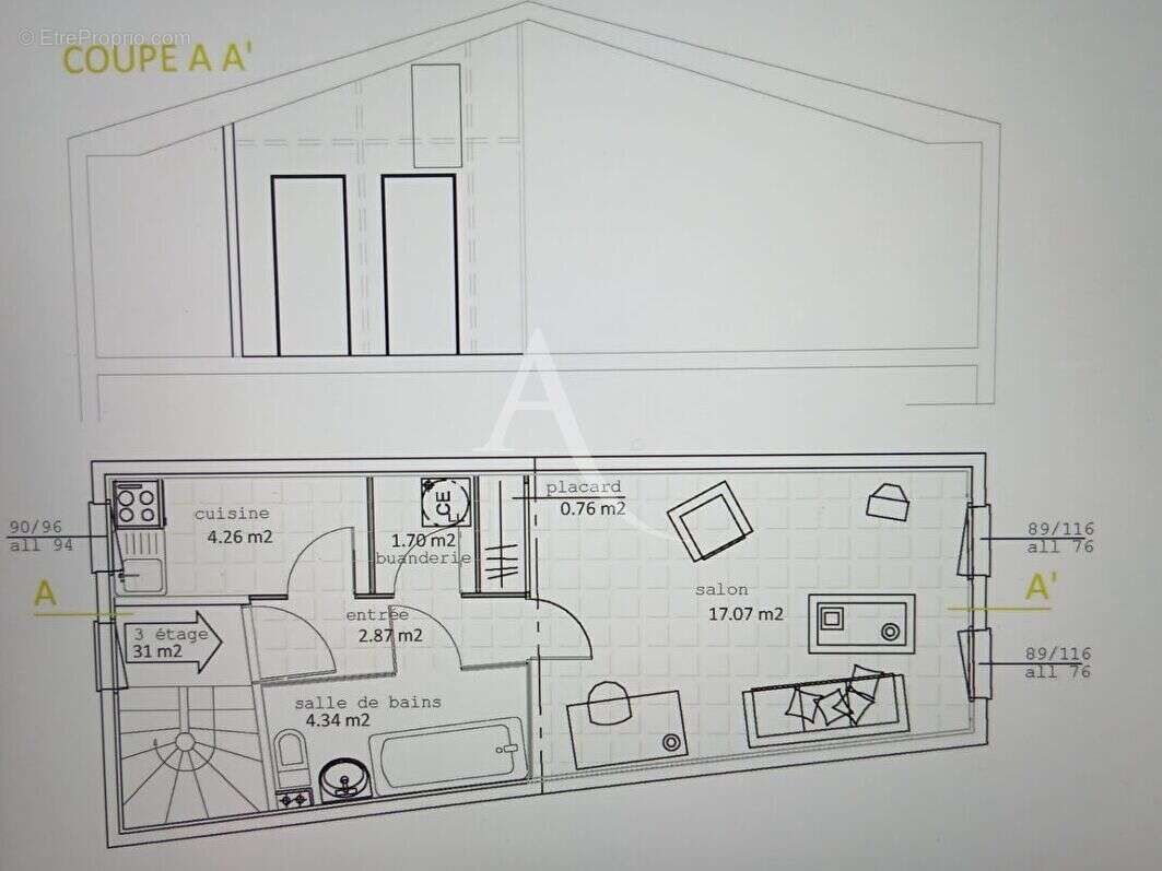 Appartement à LA ROCHELLE