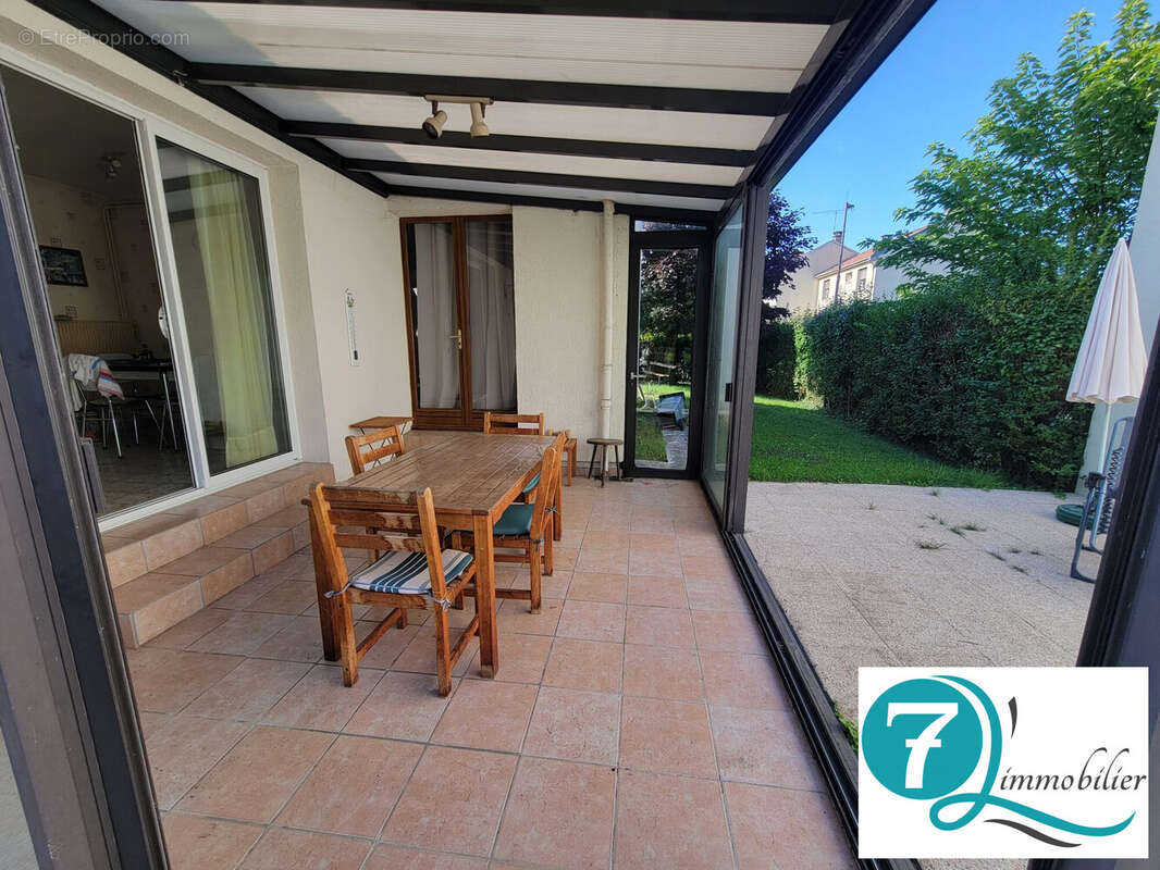 véranda - Maison à CHATILLON-LE-DUC