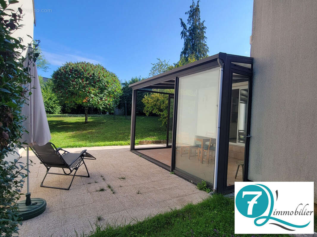 Vue sur jardin - Maison à CHATILLON-LE-DUC