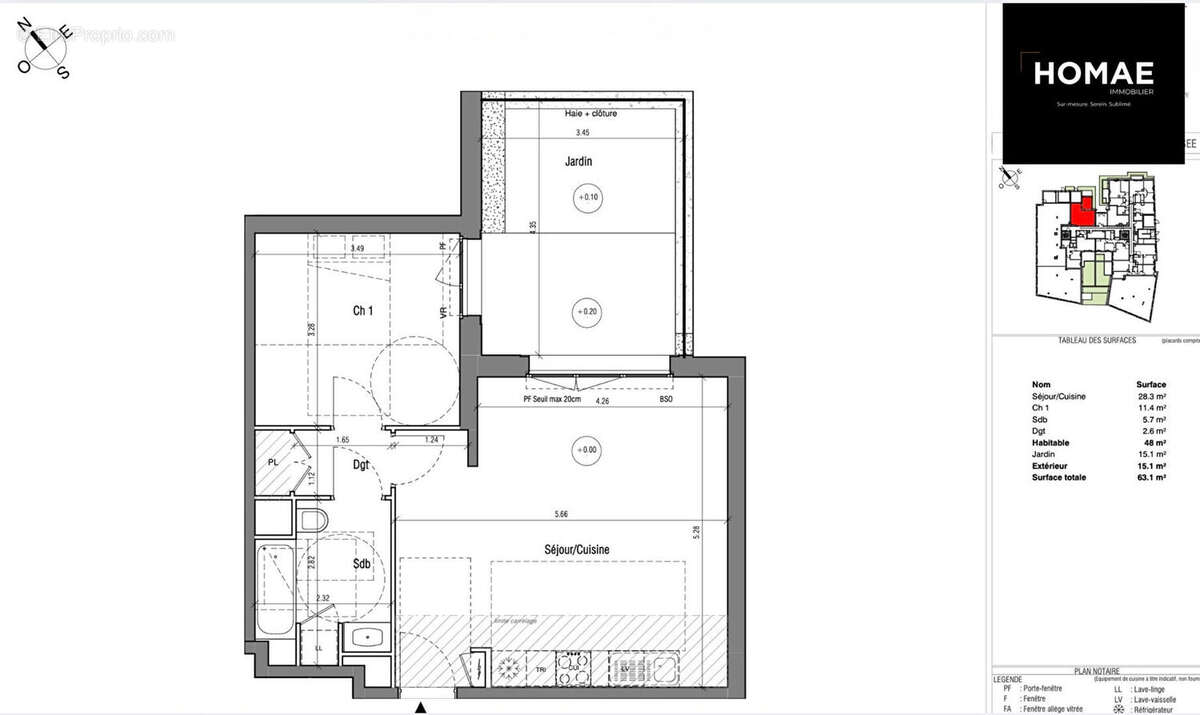 Appartement à SAINT-GERMAIN-EN-LAYE