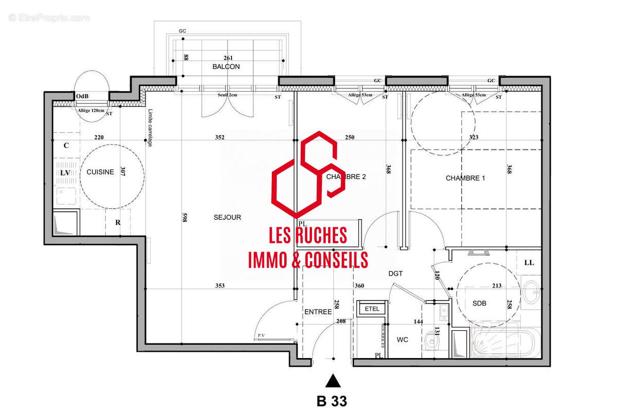 Appartement à L'HAY-LES-ROSES