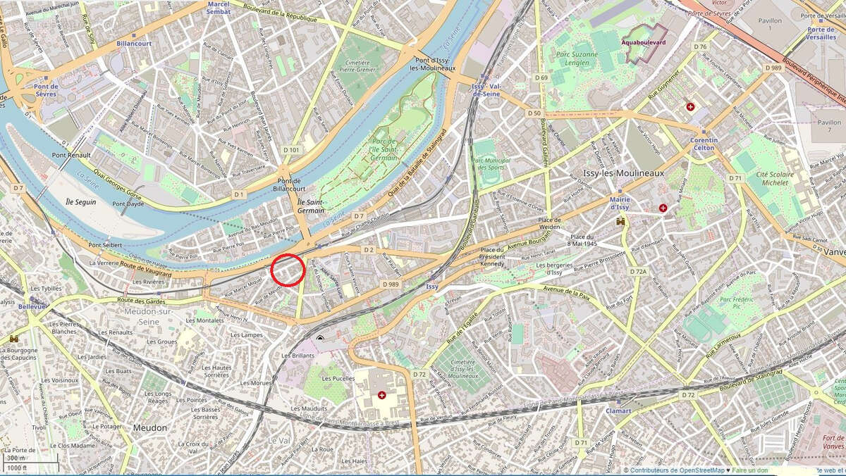 Appartement à ISSY-LES-MOULINEAUX