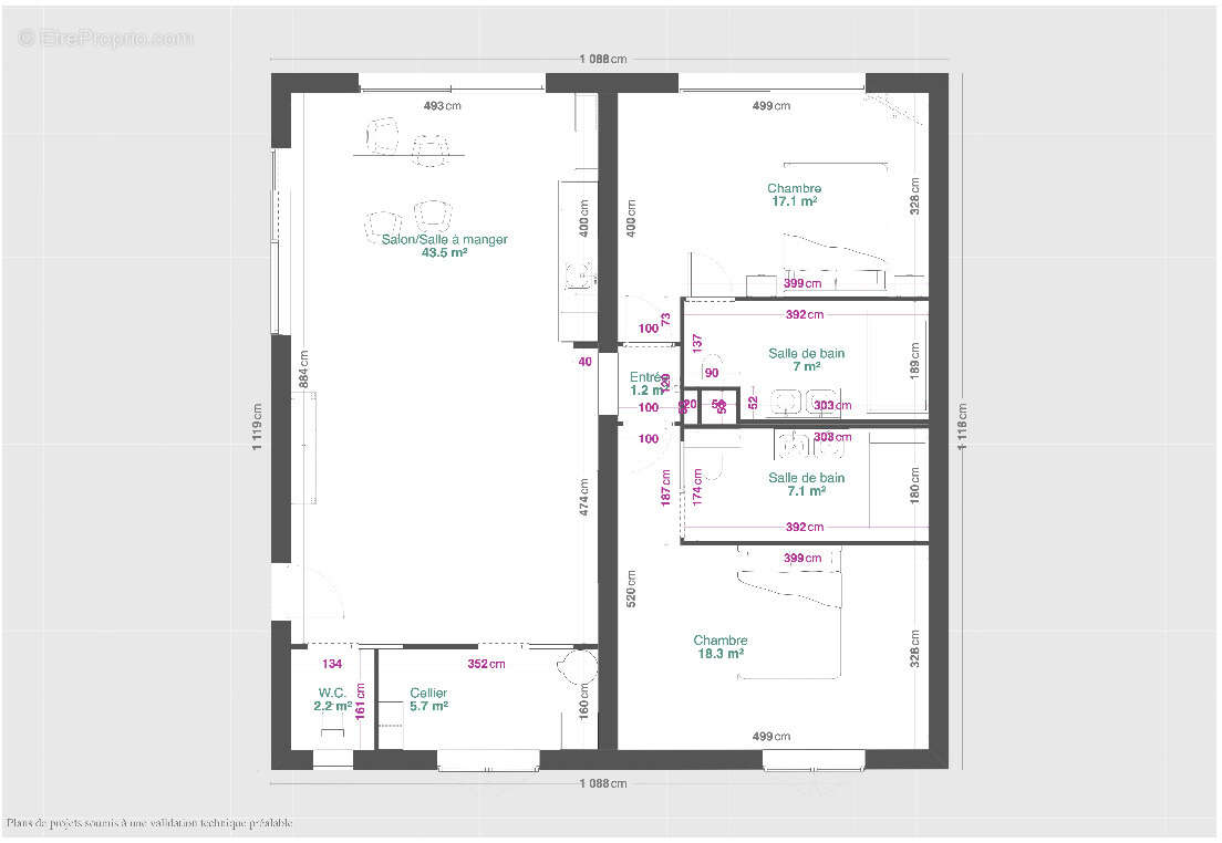 Appartement à GROSSETO-PRUGNA