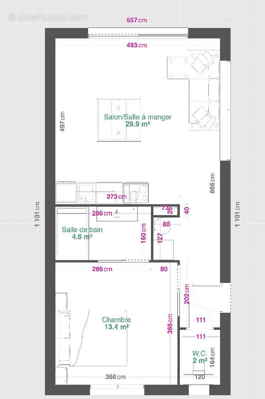Appartement à GROSSETO-PRUGNA
