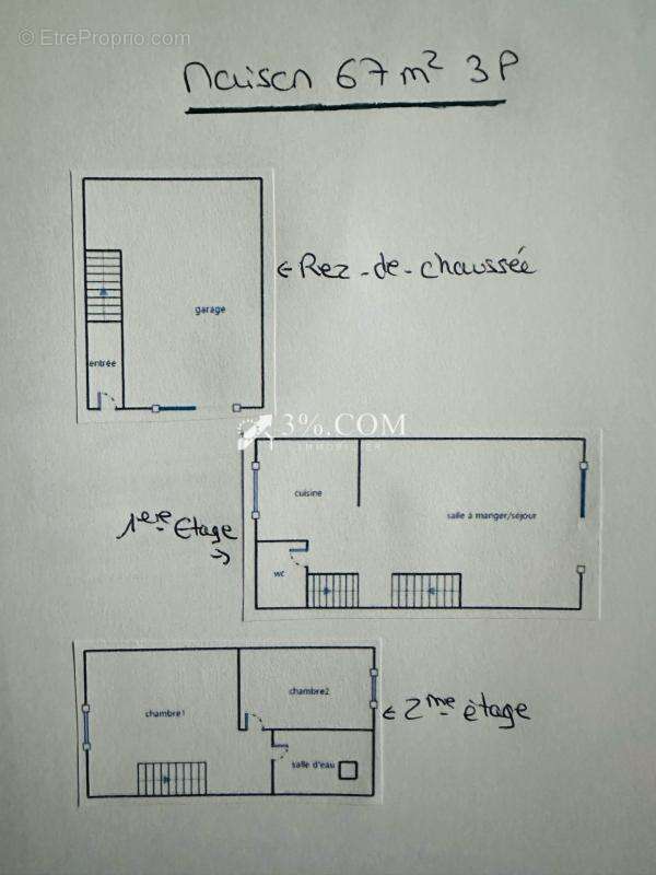 Maison à SAINT-MARTIN-BOULOGNE