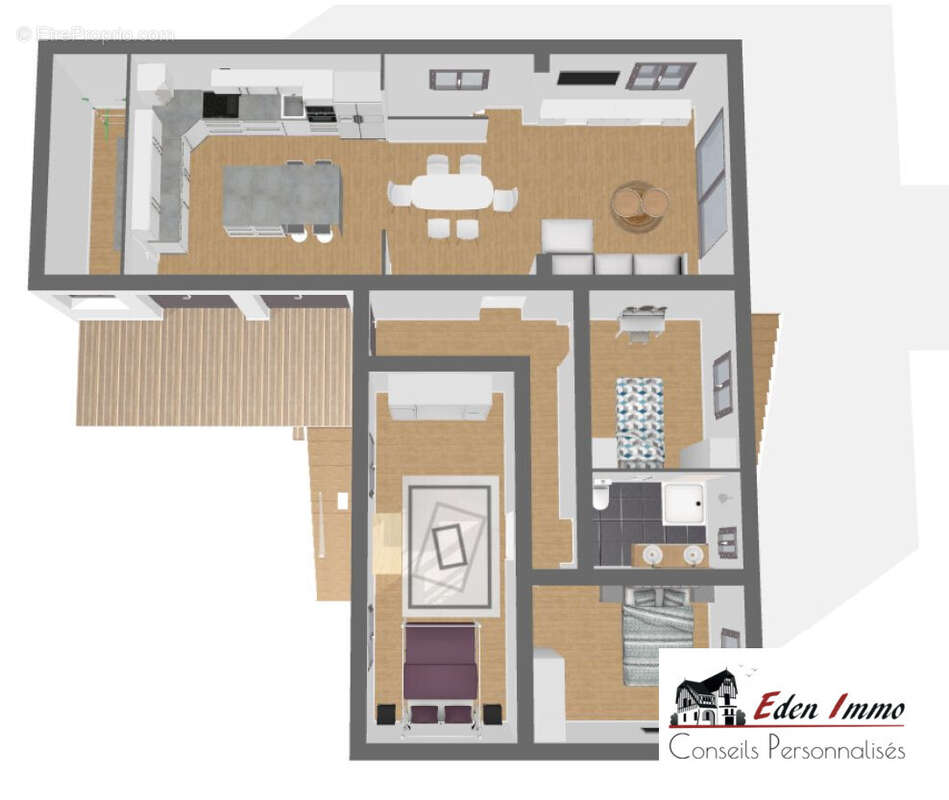 Maison à L&#039;ISLE-D&#039;ESPAGNAC