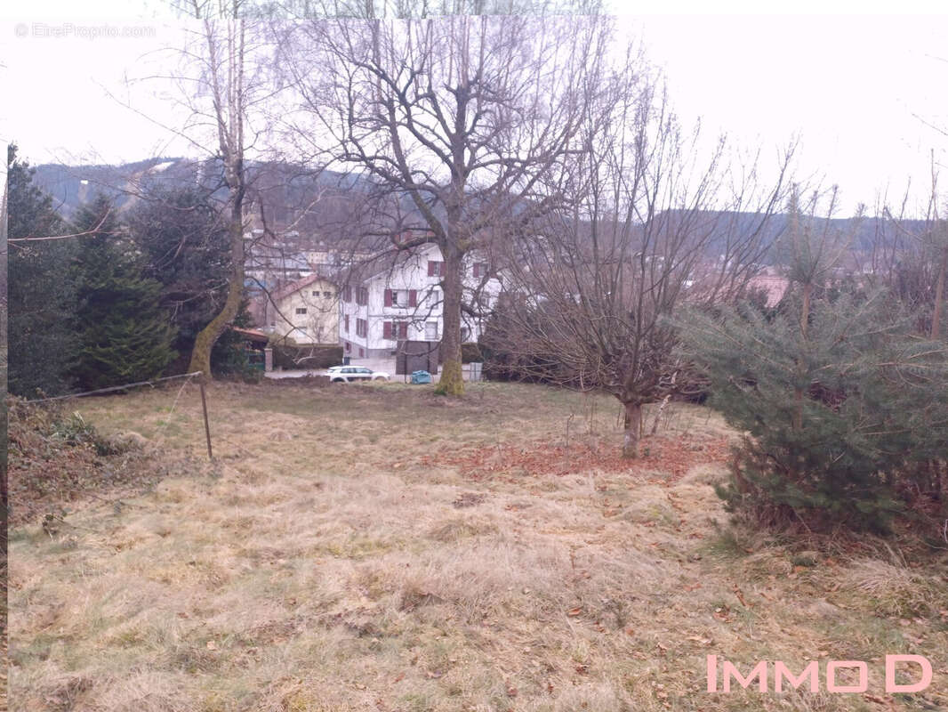 Terrain à GERARDMER