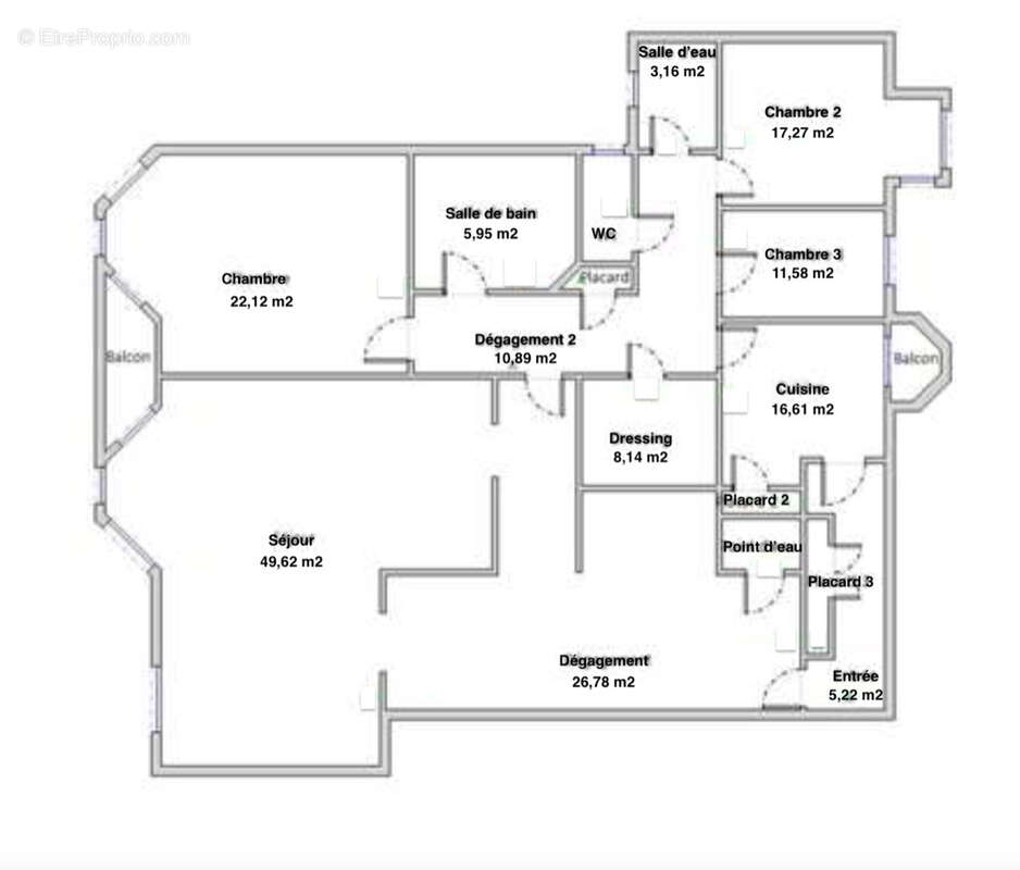 Appartement à LYON-6E