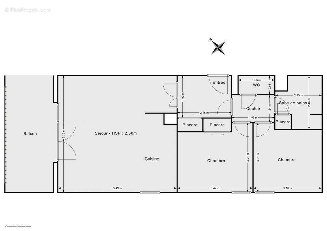 Appartement à MARSEILLE-2E