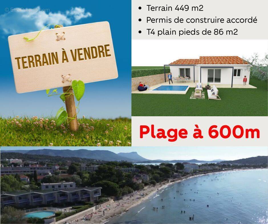 Terrain à LA SEYNE-SUR-MER
