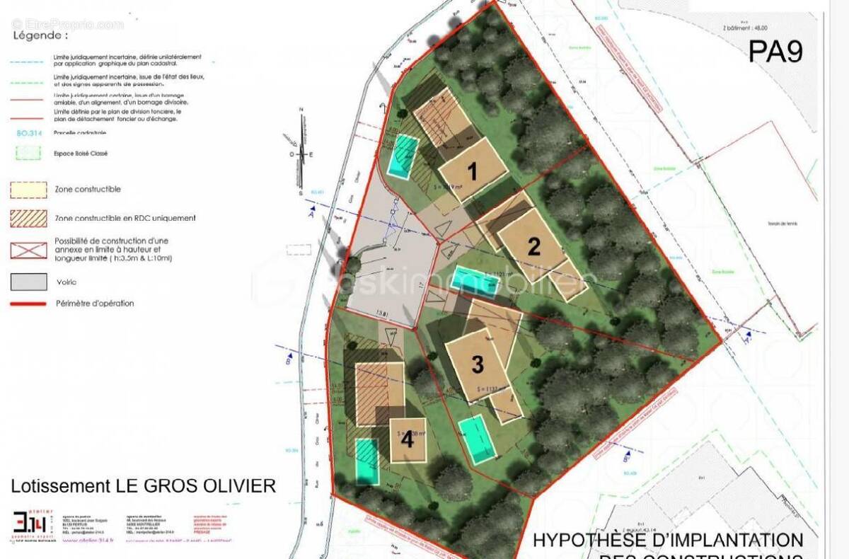 Terrain à MONTPELLIER