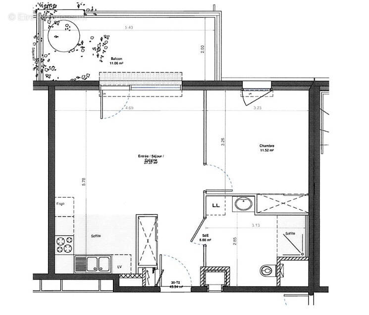 Appartement à FONTAINE-LES-DIJON