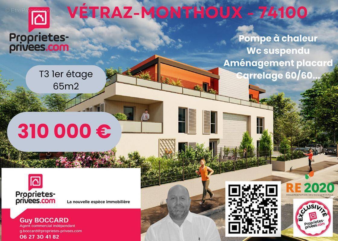 Appartement à VETRAZ-MONTHOUX