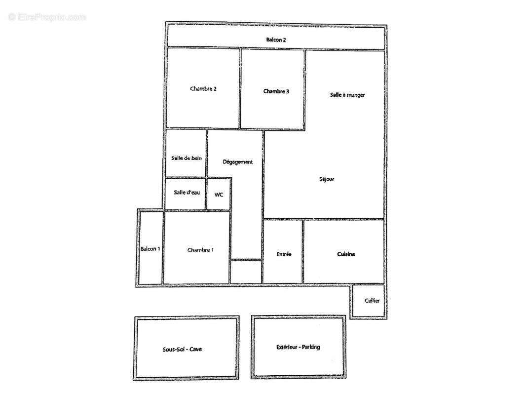 Appartement à FONTENAY-LE-FLEURY
