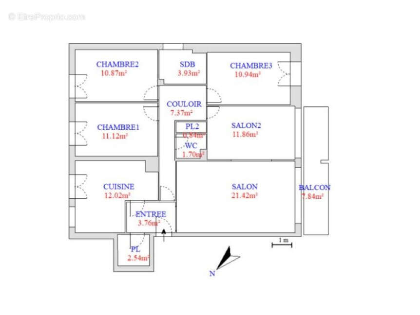 Appartement à MARSEILLE-14E