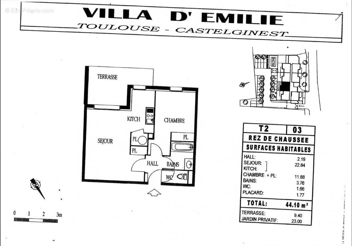Appartement à CASTELGINEST