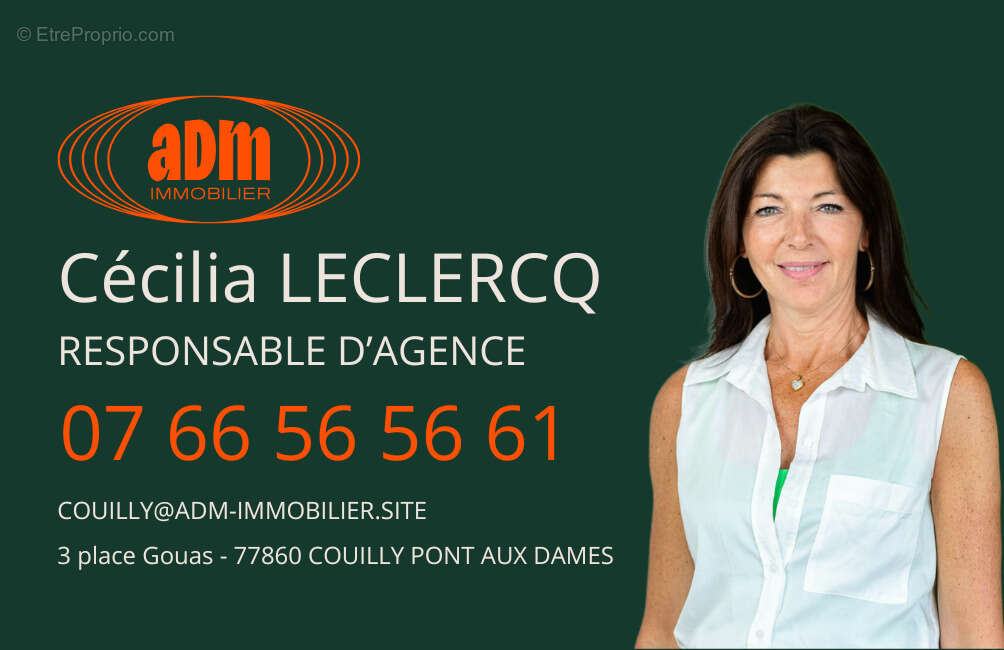 Maison à COUILLY-PONT-AUX-DAMES