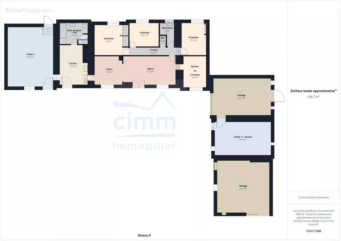 Maison à BOURG-DES-COMPTES