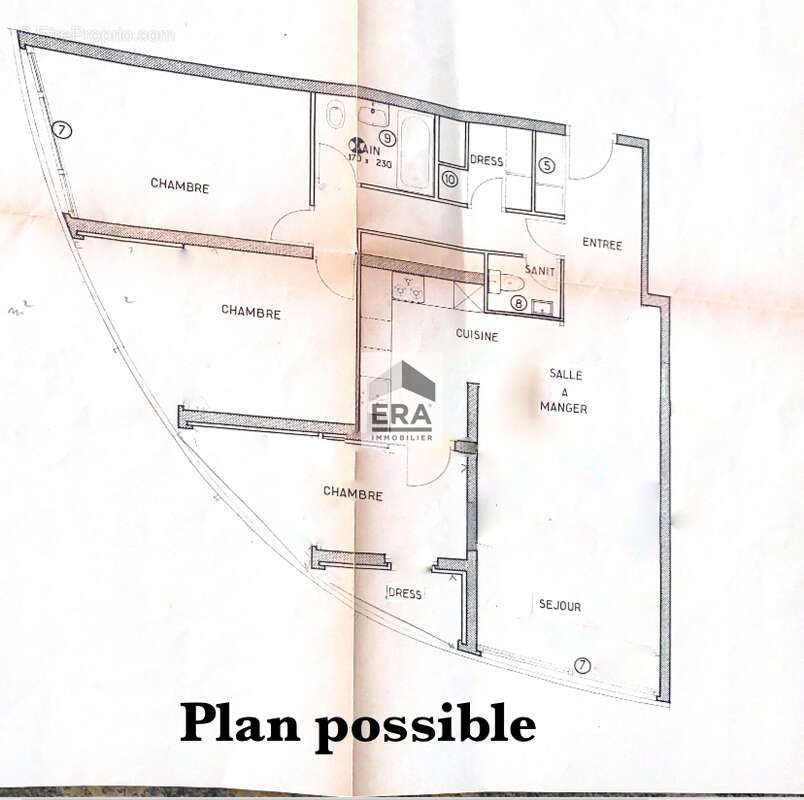 Appartement à PARIS-13E