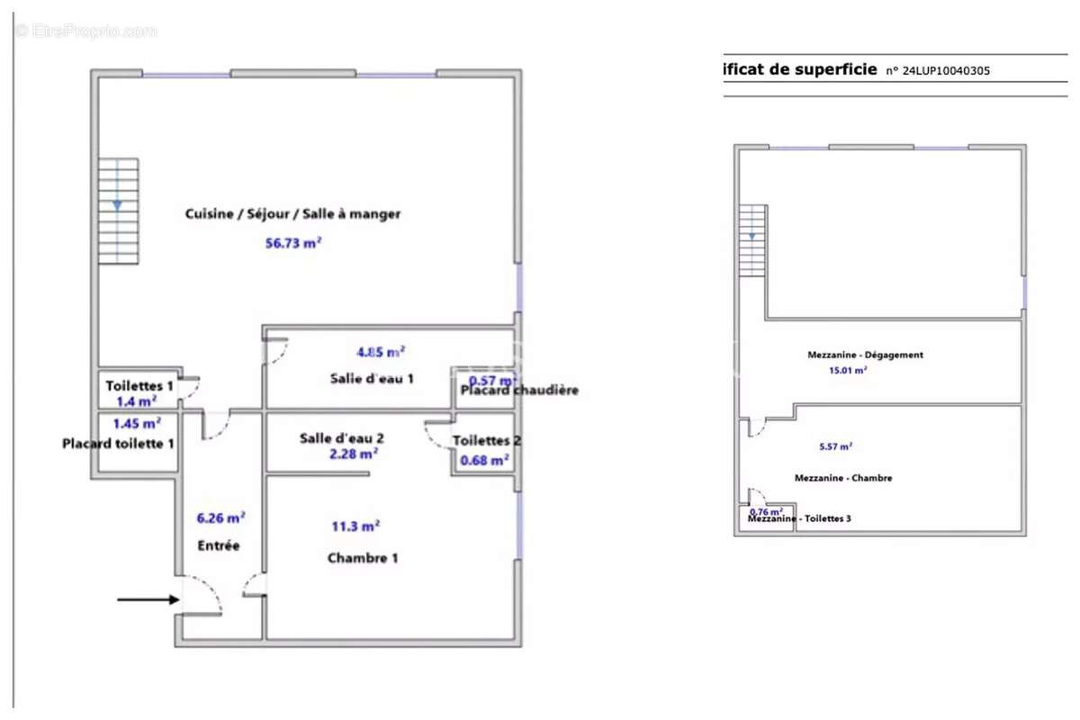 Appartement à MARSEILLE-7E
