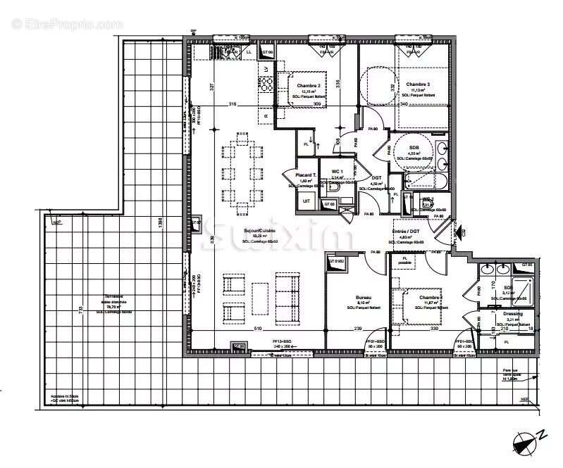 Appartement à CHARBONNIERES-LES-BAINS