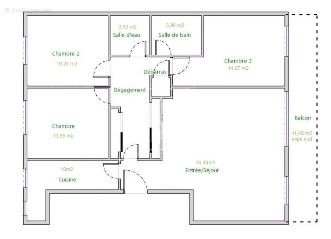 Appartement à BOULOGNE-BILLANCOURT