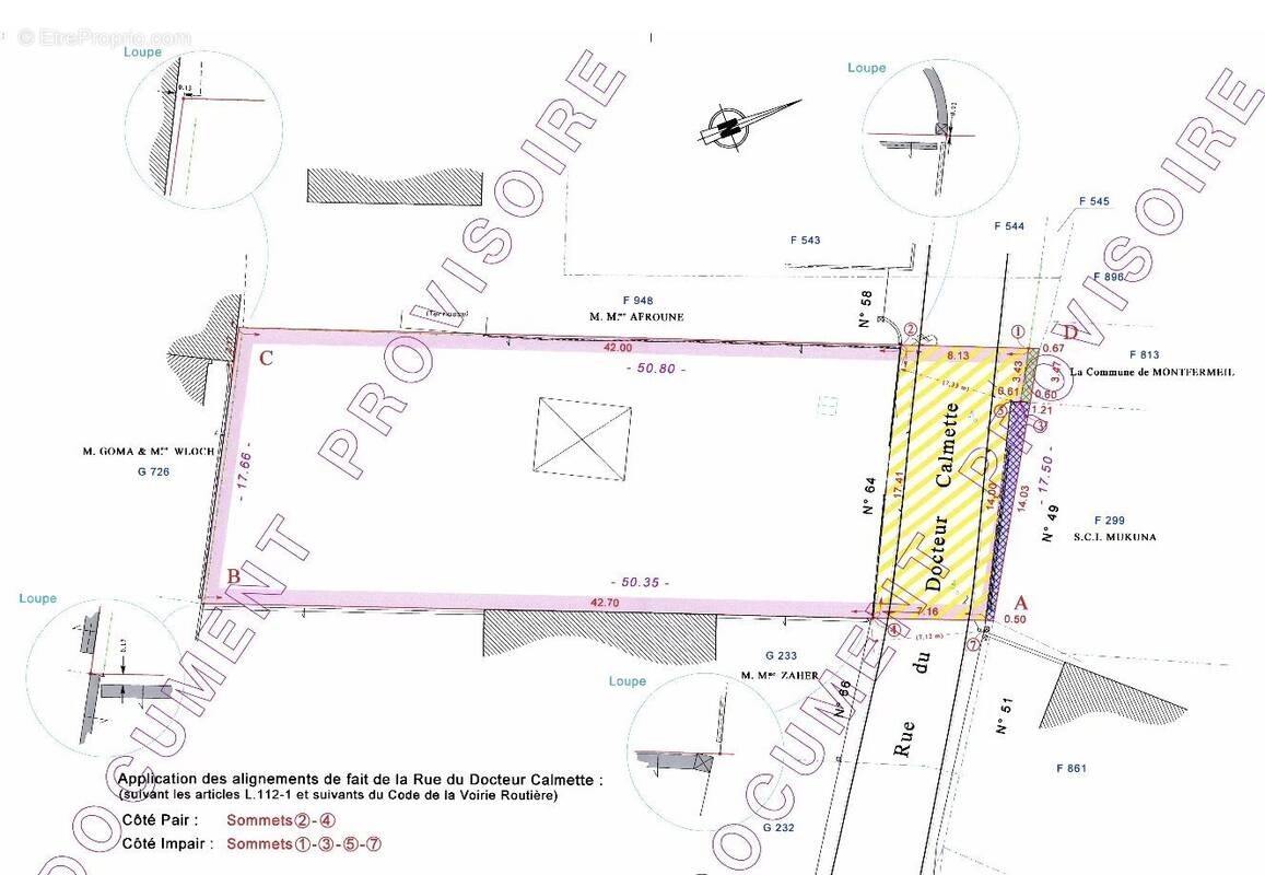 Terrain à MONTFERMEIL