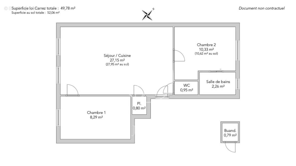 Appartement à PARIS-18E