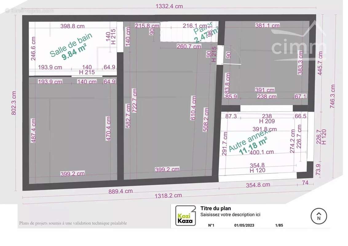 Terrain à VILLARD-BONNOT