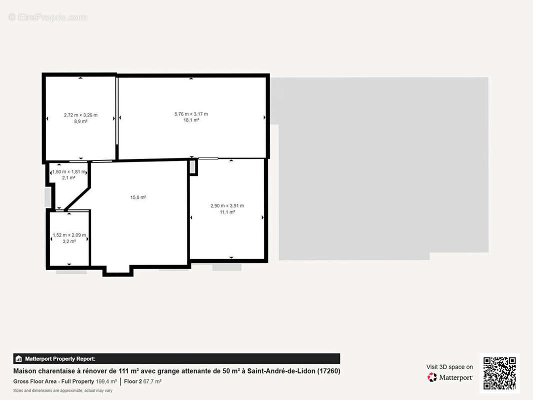 Maison à SAINT-ANDRE-DE-LIDON