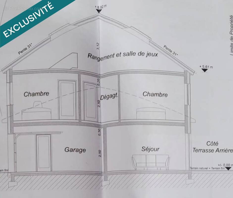 Photo 1 - Maison à AUDUN-LE-TICHE