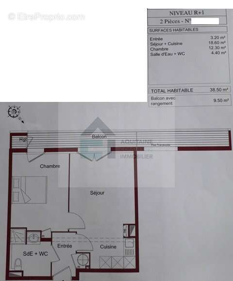 Appartement à BORDEAUX