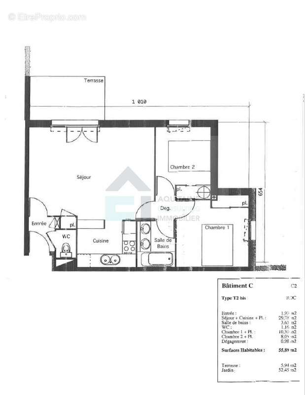 Appartement à SAINT-ANDRE-DE-CUBZAC
