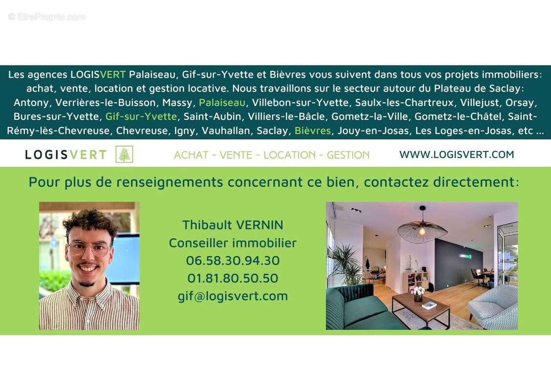 Appartement à GIF-SUR-YVETTE