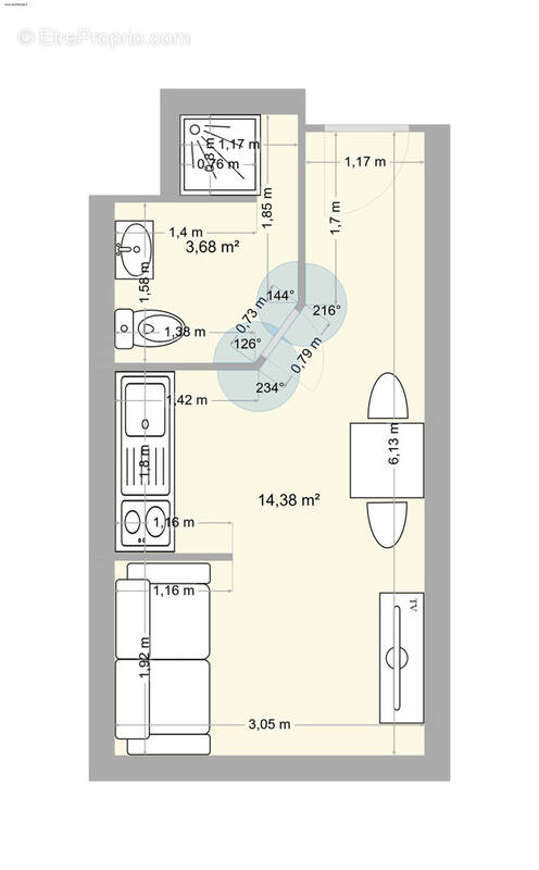 Appartement à SAINT-ETIENNE